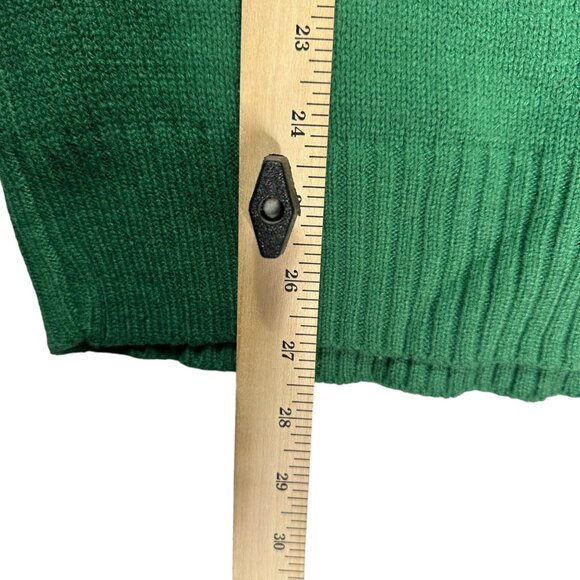 Jem Holiday Sweater L/G Elf Design Green Acrylic Unisex Christmas Ugly - Picture 12 of 13